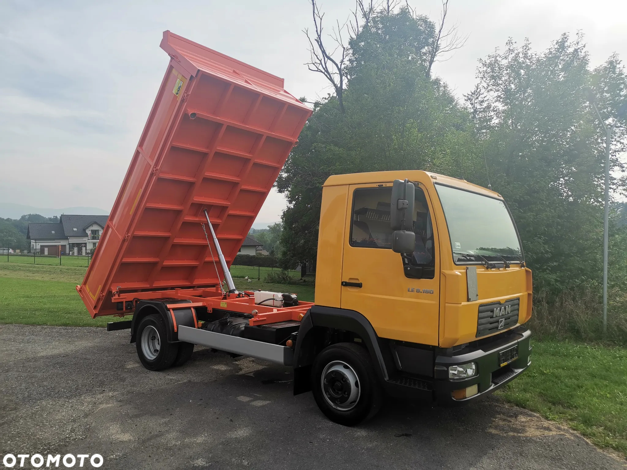MAN LE 8.180 L2000 NOWA WYWROTKA WYWROT KIPER 3S! JAK NOWY! ZOBACZ! tgl - 3