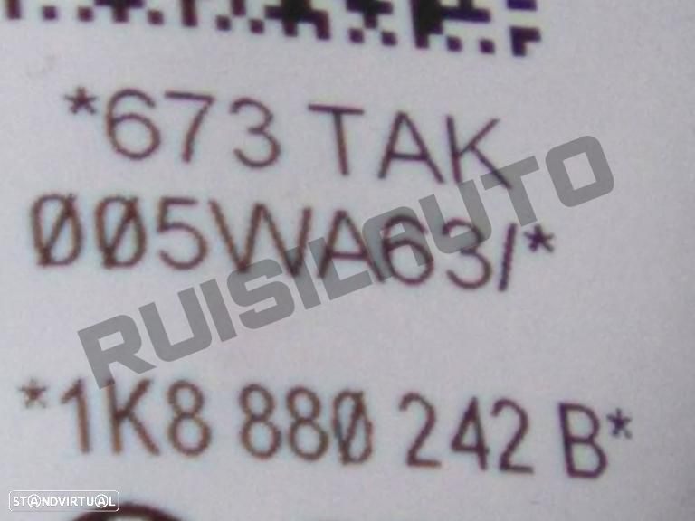Airbag Banco Direito 1k888_0242b Vw Passat Cc B7 Coupe [2012_20 - 6