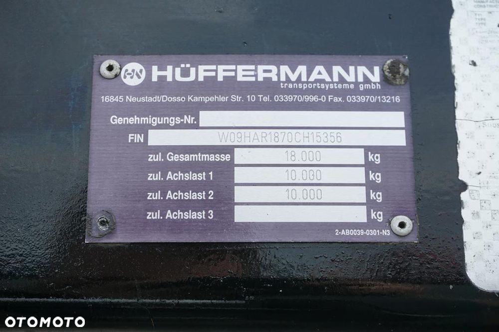 Huffermann / HAR 18.70 / DO HAKOWCA - 11