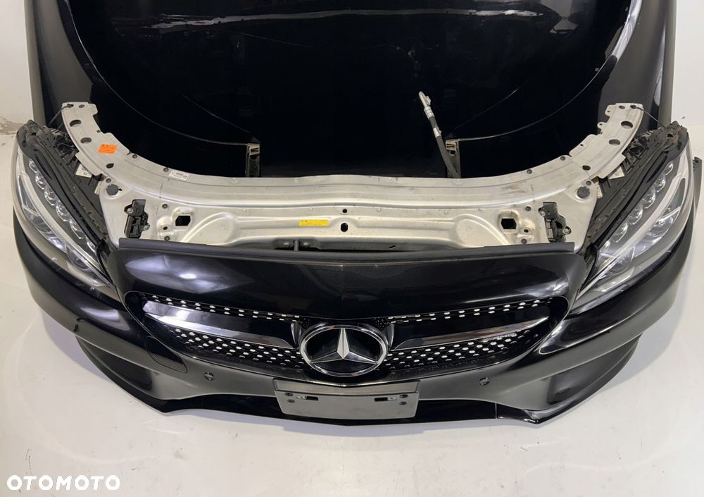 MERCEDES W205 C43 AMG ZDERZAK MASKA CHŁODNICE 197 - 7