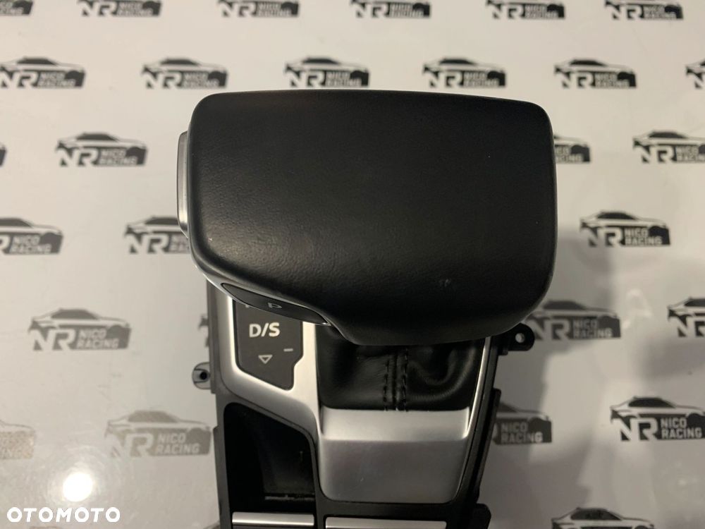 LEWAREK GAŁKA ZMIANY BIEGÓW AUDI A4 B9 SKÓRA 8W1713041N - 3