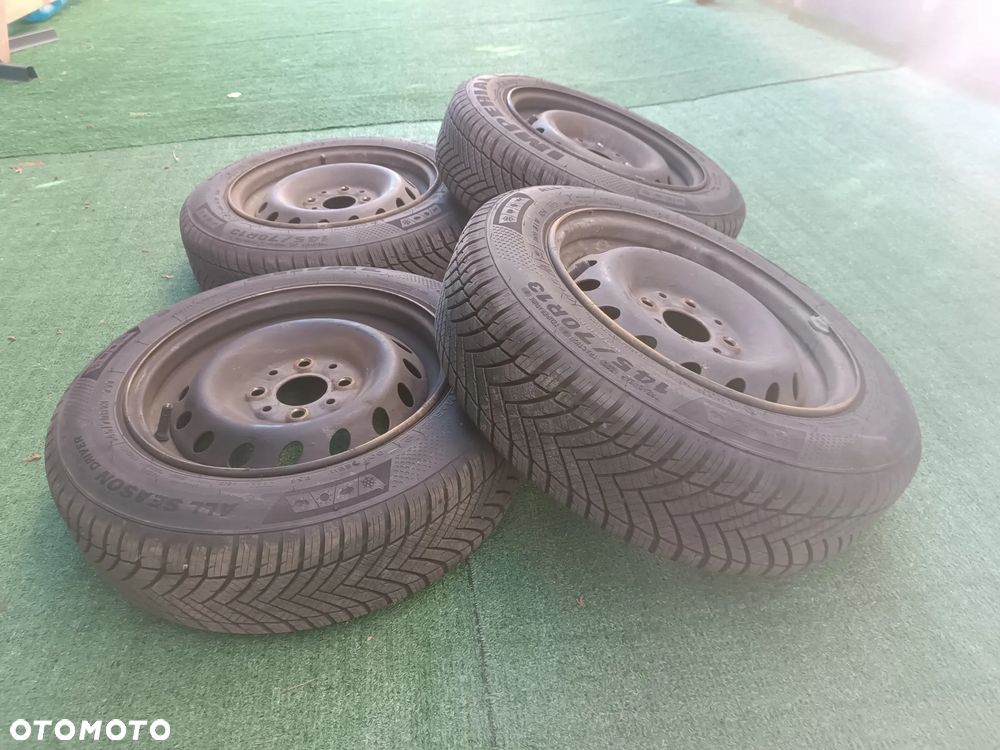 Fiat Seicento Koła Felgi Opony 145/70r13 Wielosezon Całoroczne Lato Zima 2023 - 3