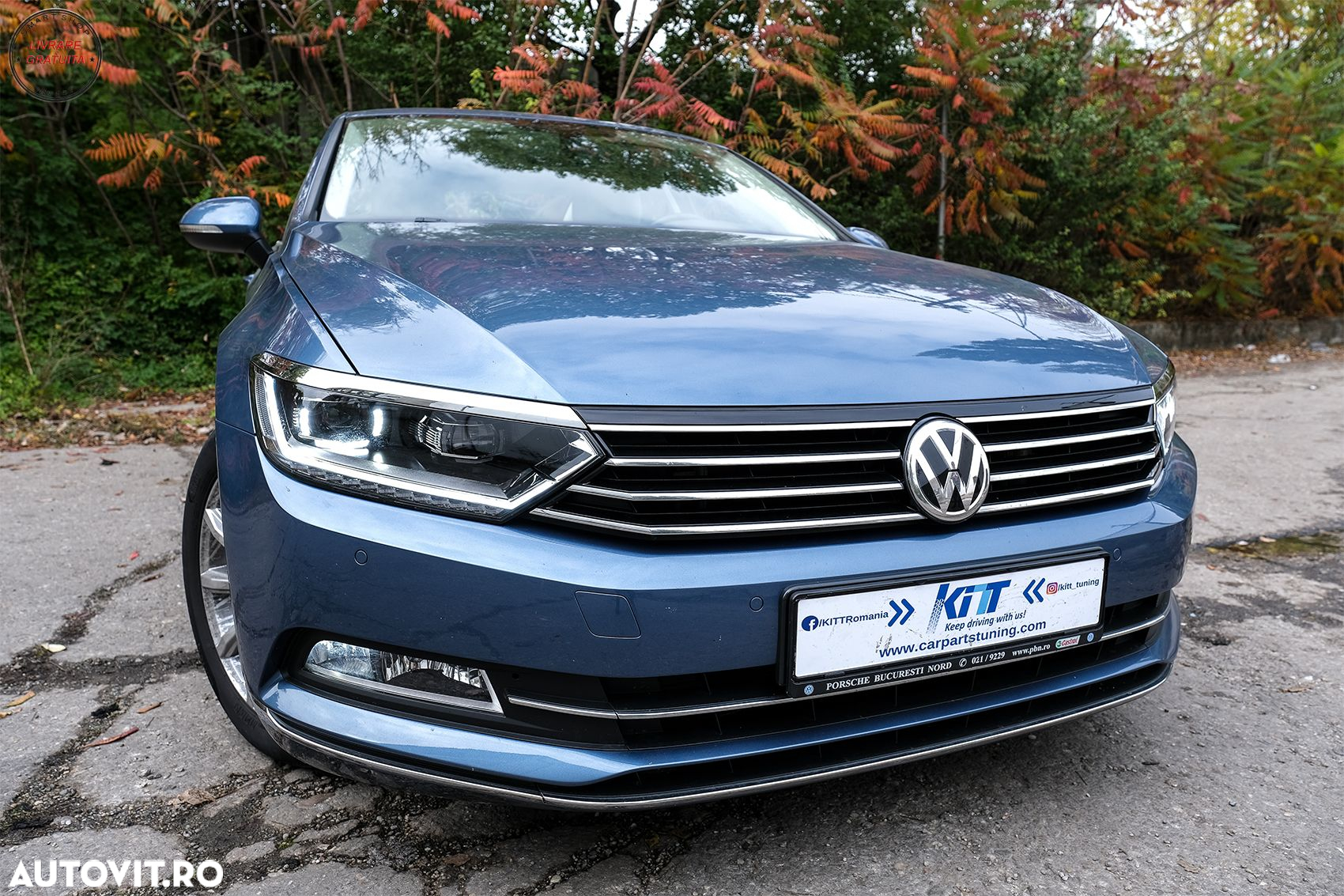 Faruri Full LED Dinamic VW Passat B8 3G (2014-2019) Matrix Look- livrare gratuita - 16