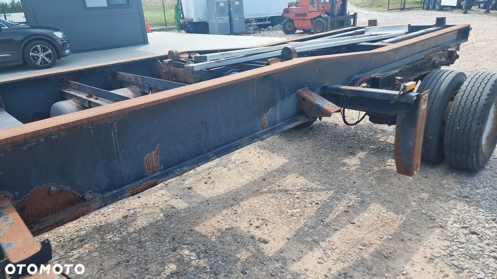 Meiller 9.500zł netto PRZYCZEPA DO ZABUDOWY 6.95M GRUBA RAMA HAKOWIEC  MOŻLIWOŚĆ TRANSPORTU - 7