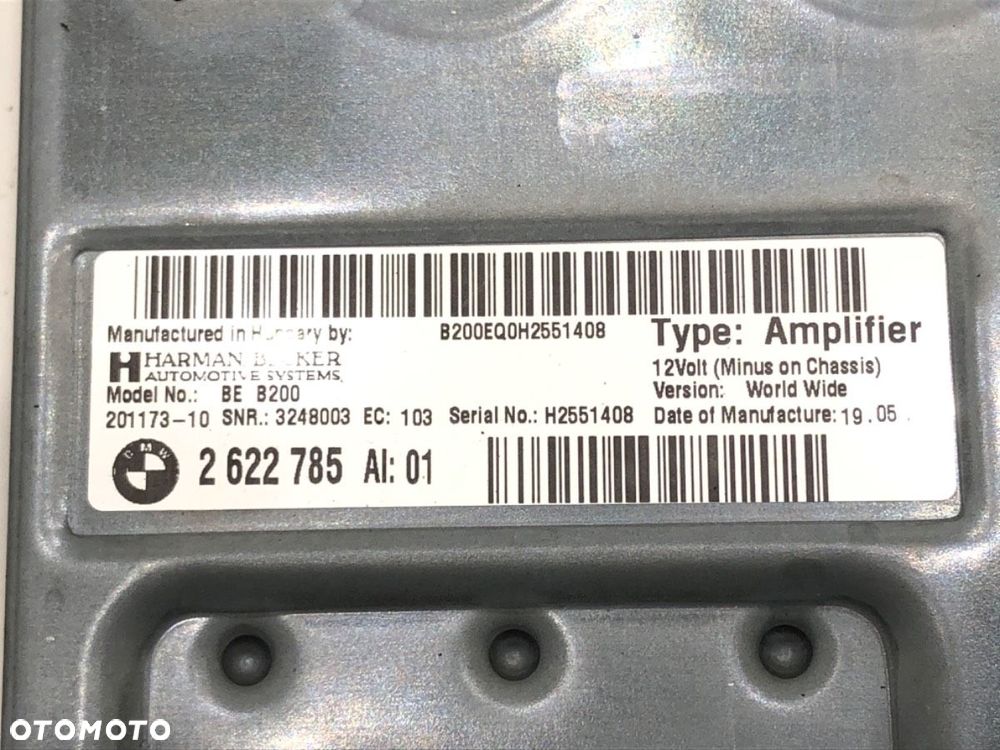 WZMACNIACZ  BMW X6 (F16, F86) 2014 - 2019 xDrive 30 d 190 kW [258 KM] olej napędowy 2014 - 2019 - 4