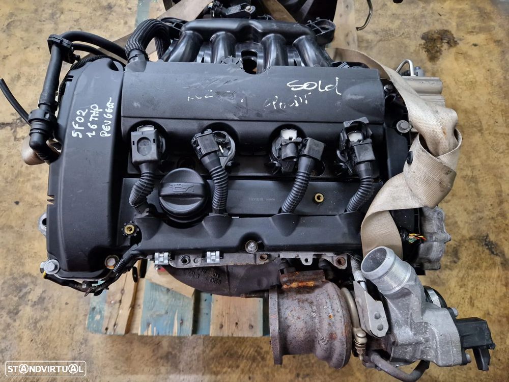 Motor usado 5F02 PEUGEOT RCZ 1.6 THP 156CV CITROEN DS3 308 - 1