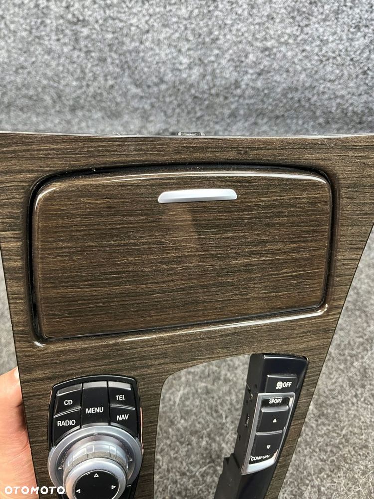 bmw f01 seria 7 ramka lewarka zmiany biegów 9113863 11419110 - 9