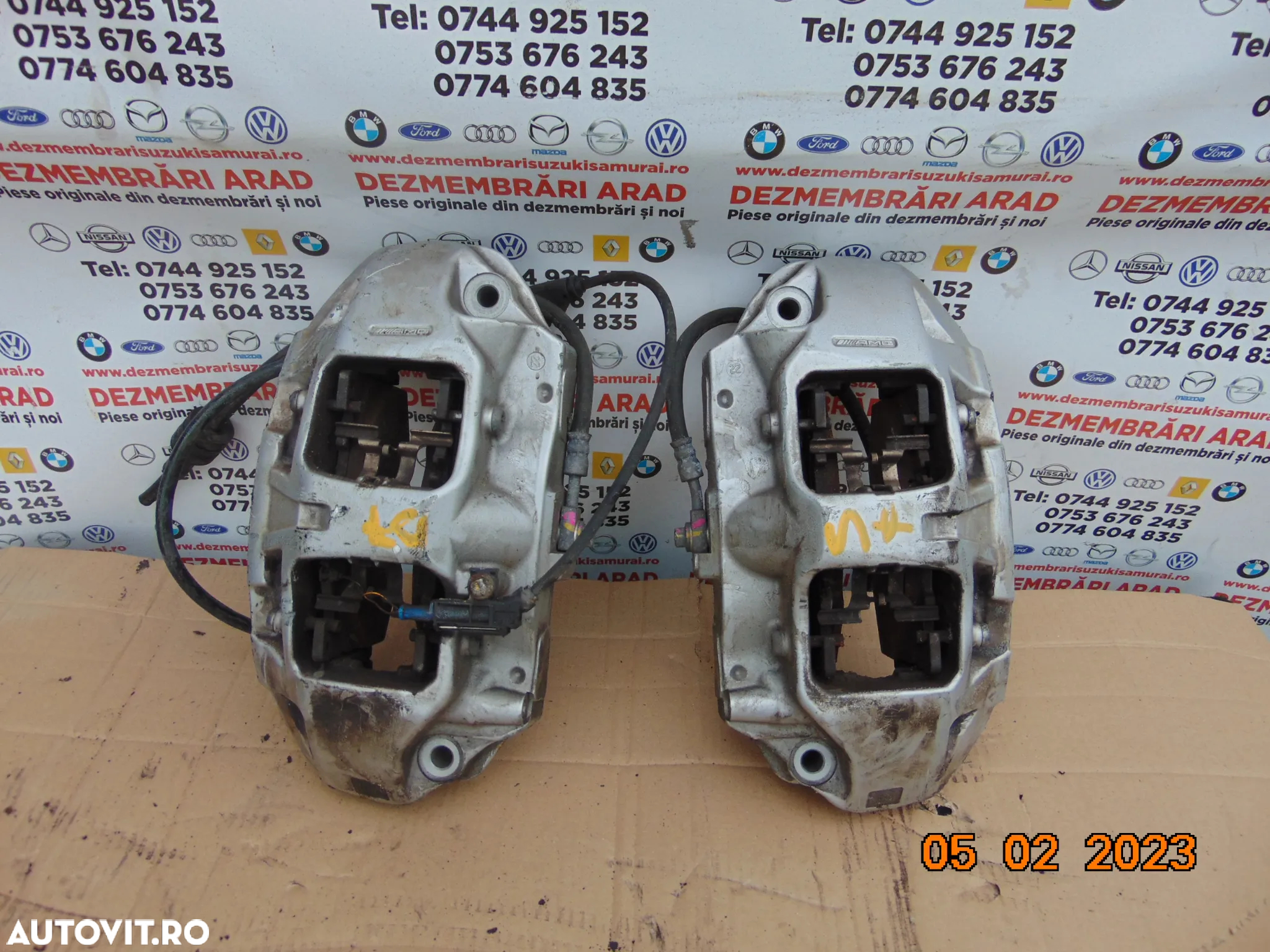 Etrieri fata Mercedes GLB X247 GLA AMG Brembo etrier fata stanga dreapta amg w177 w247 cla w118 - 2