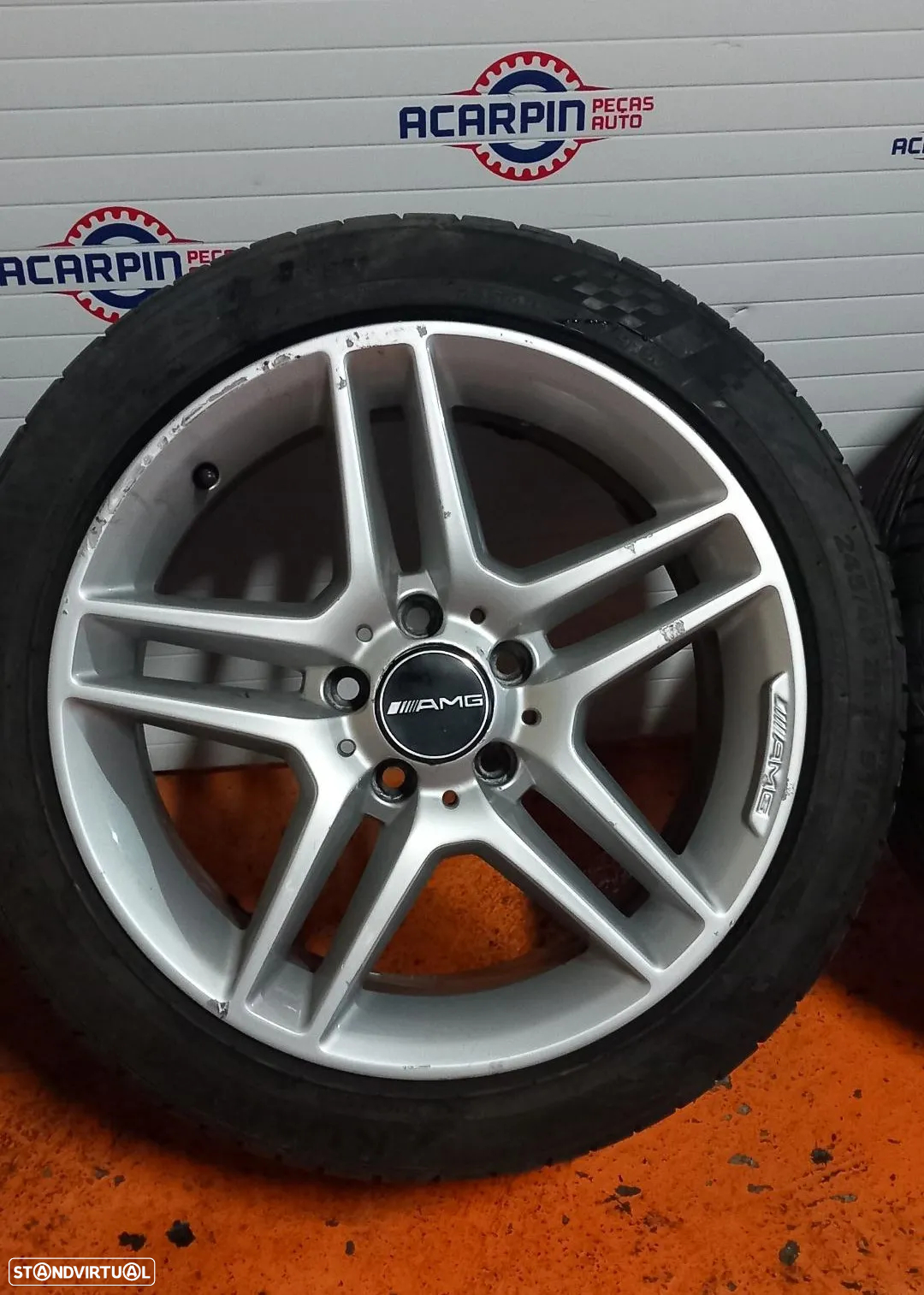 Jantes Mercedes AMG C220 W204 225/45 R17  225/40 R17 - 2
