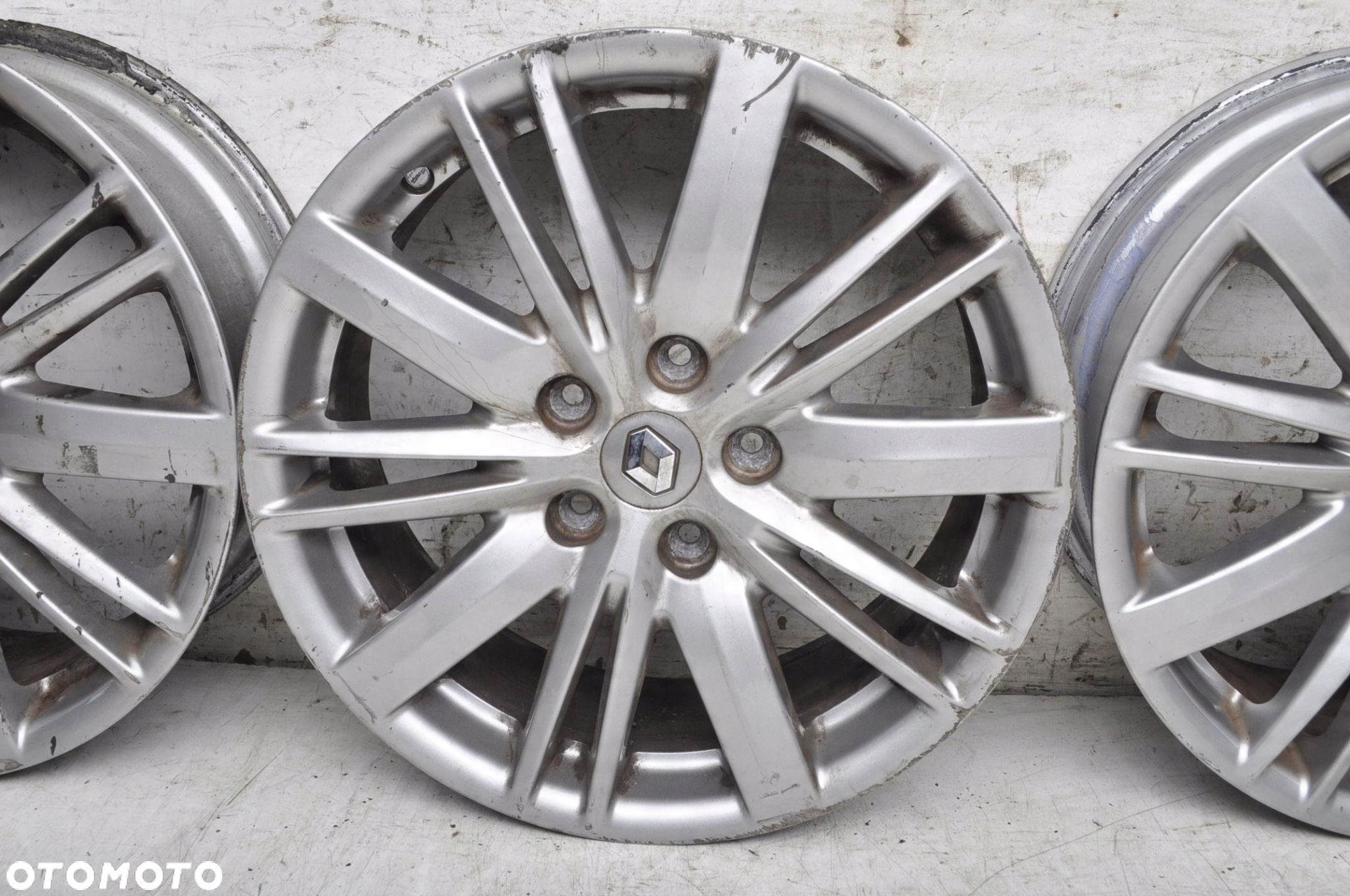 RENAULT MEGANE III GT SCENIC III 4X FELGI ALUMINIOWE 17 5X114,3 ET49 04247R - 7