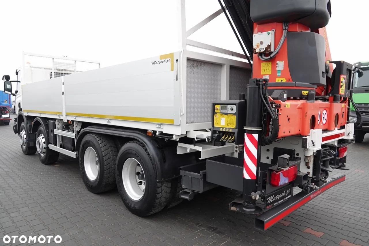 Scania P 450 / 8x4 / HDS PALFINGER PK 23002 / SKRZYNIOWY - 7 metr / EURO 6 / STEROWANIE RADIOWE - 11