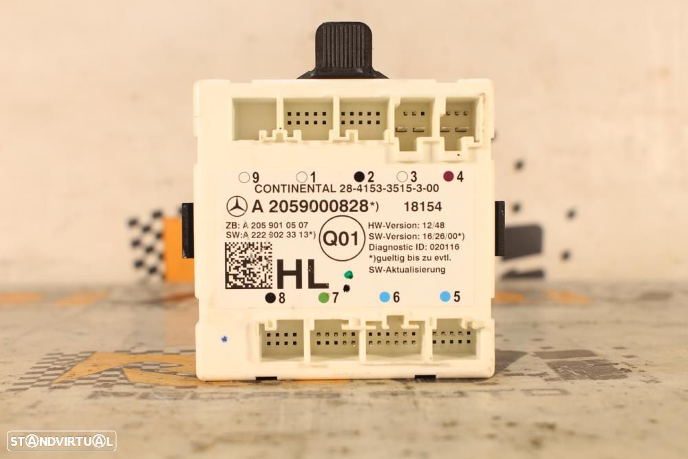 Módulo Eletrónico Mercedes-Benz C-Class (W205)  A2059000828 / A2059010 - 1