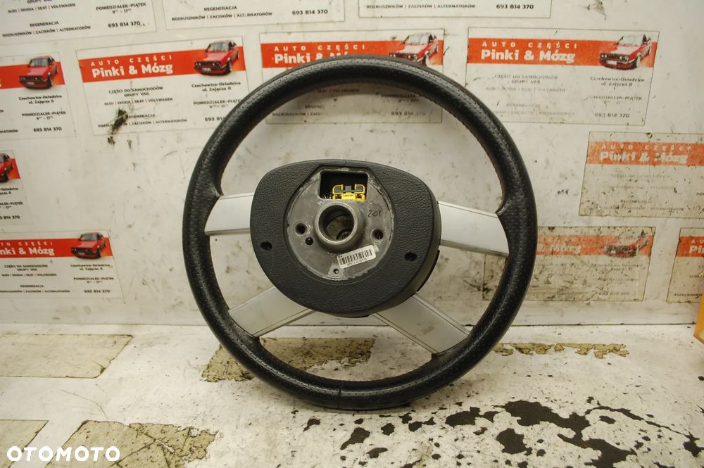 KIEROWNICA + PODUSZKA AIR BAG VW POLO IV CROSS FUN 1T0880201A 6Q0419091N - 3