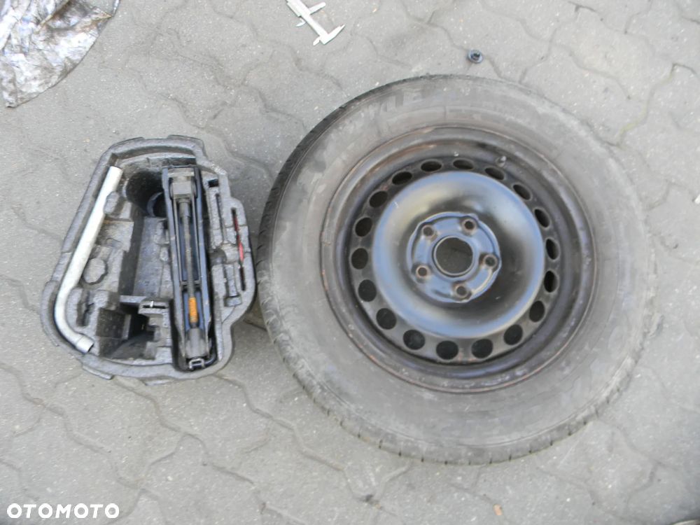 15" dojazd zapas koło dojazdowe lewarek klucz PASSAT B5 CADDY TOURAN SHARAN