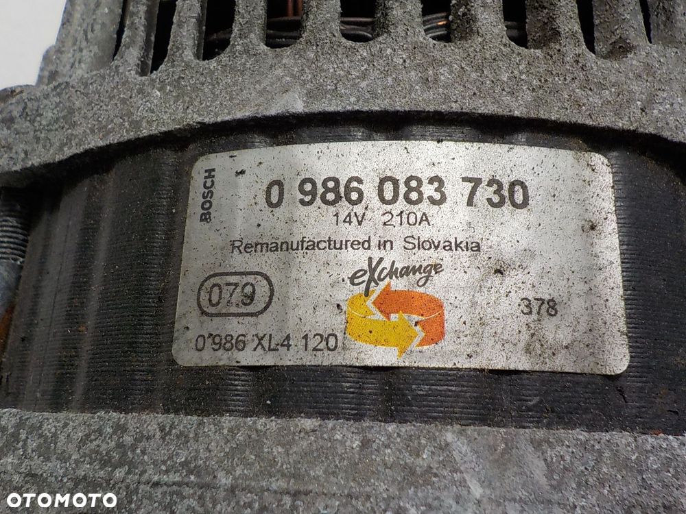 RENAULT MEGANE III GRAND SCENIC 1.5 DCI 210 A ALTERNATOR - 5