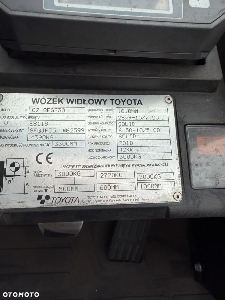 Toyota Nowa dostawa wózków 200 szt bezpośrednio od dealera 8FGJF35 Full opcja salon POLSKA - 4