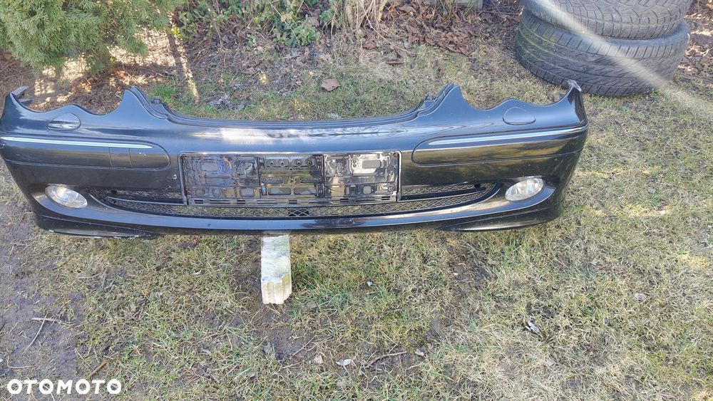 MERCEDES W203 Zderzak przedni Przód Pod Spryskiwacze Chrom 040 Czarny Xenon Avantgarde - 20