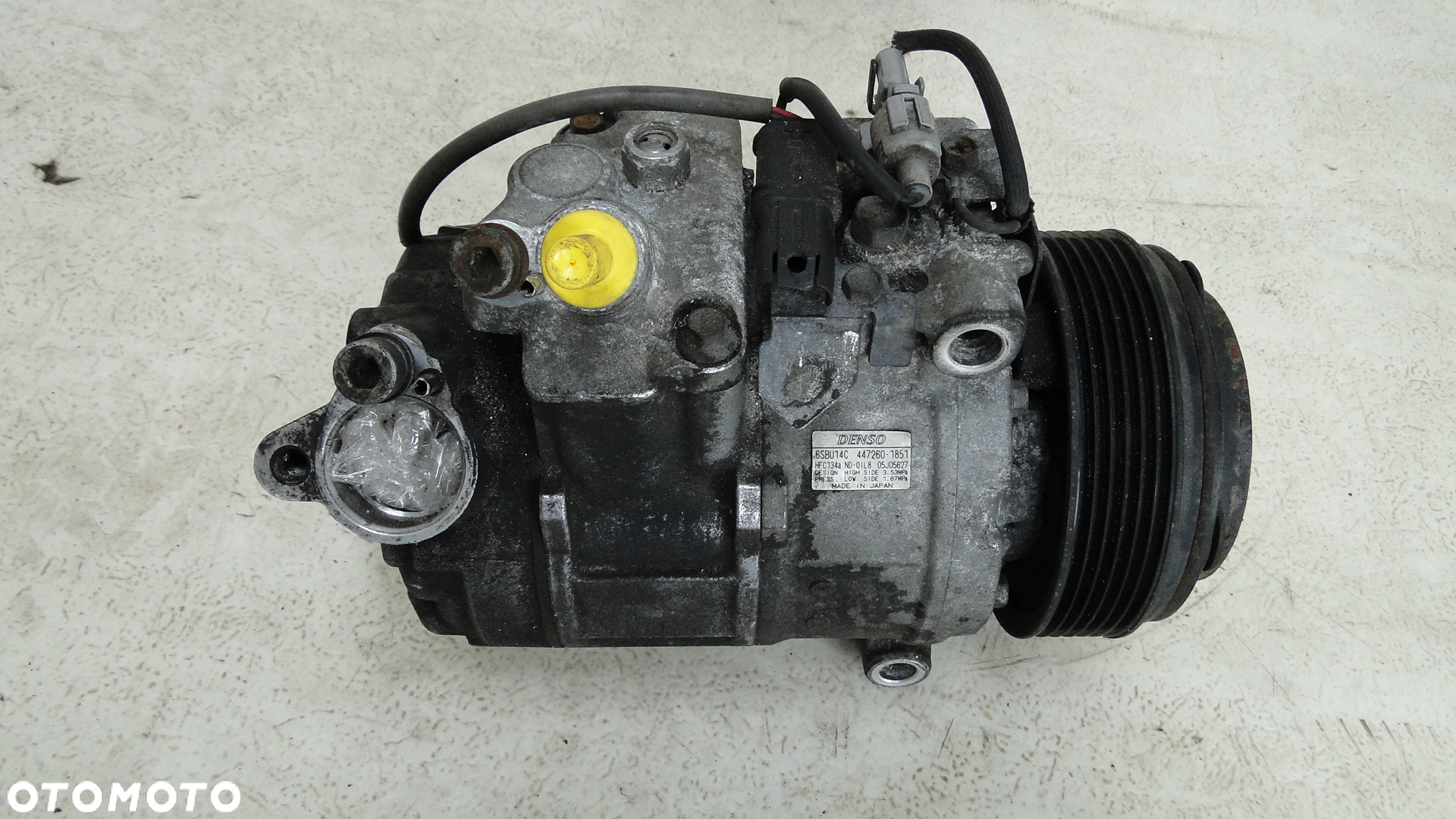BMW 1 E87 E88 E81 E82 E90 E91 E60 E61 KOMPRESOR SPRĘŻARKA KLIMATYZACJI 2.0D - 3