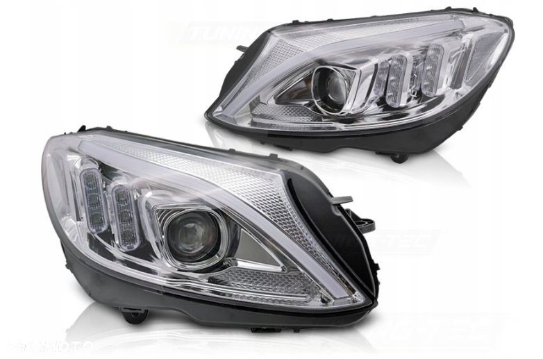 LAMPY REFLEKTORY DO MERCEDES C W205 14-18R DO JAZDY DZIENNEJ DYN. KIER. - 2