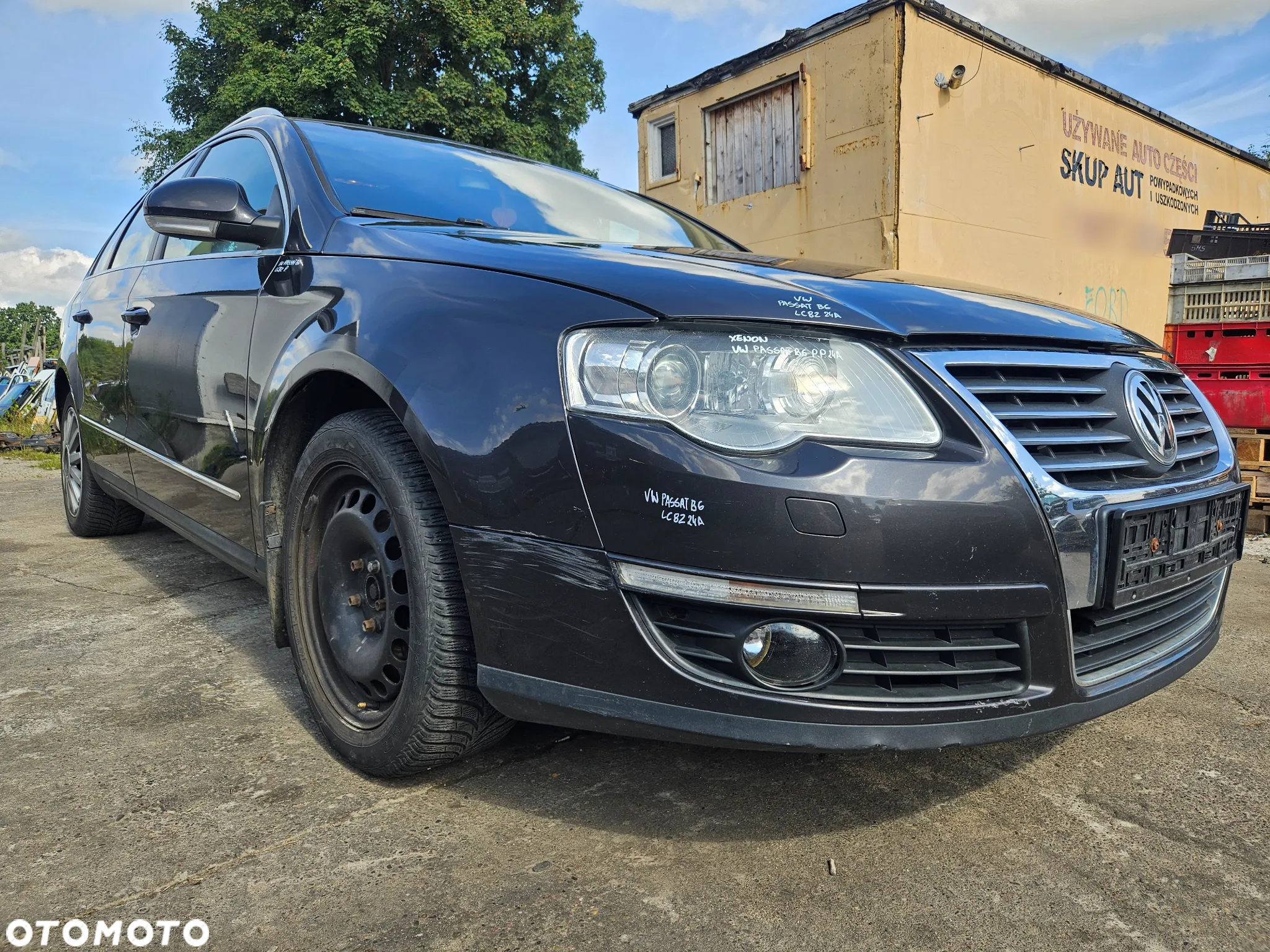 VW PASSAT B6 LAMPA LEWY TYŁ LEWA TYLNA KLAPA Z KLAPY W KLAPĘ - 8