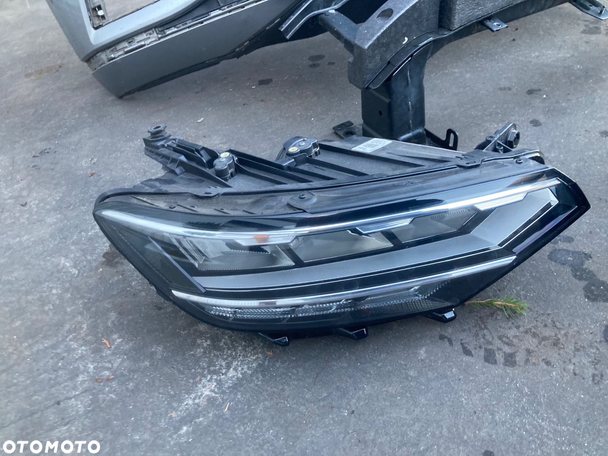 VW VOLKSWAGEN PASSAT B8 ZDERZAK LAMPA LAMPY CHŁODNICE BELKA ZDERZAKA PRZÓD KOMPLETNY - 7