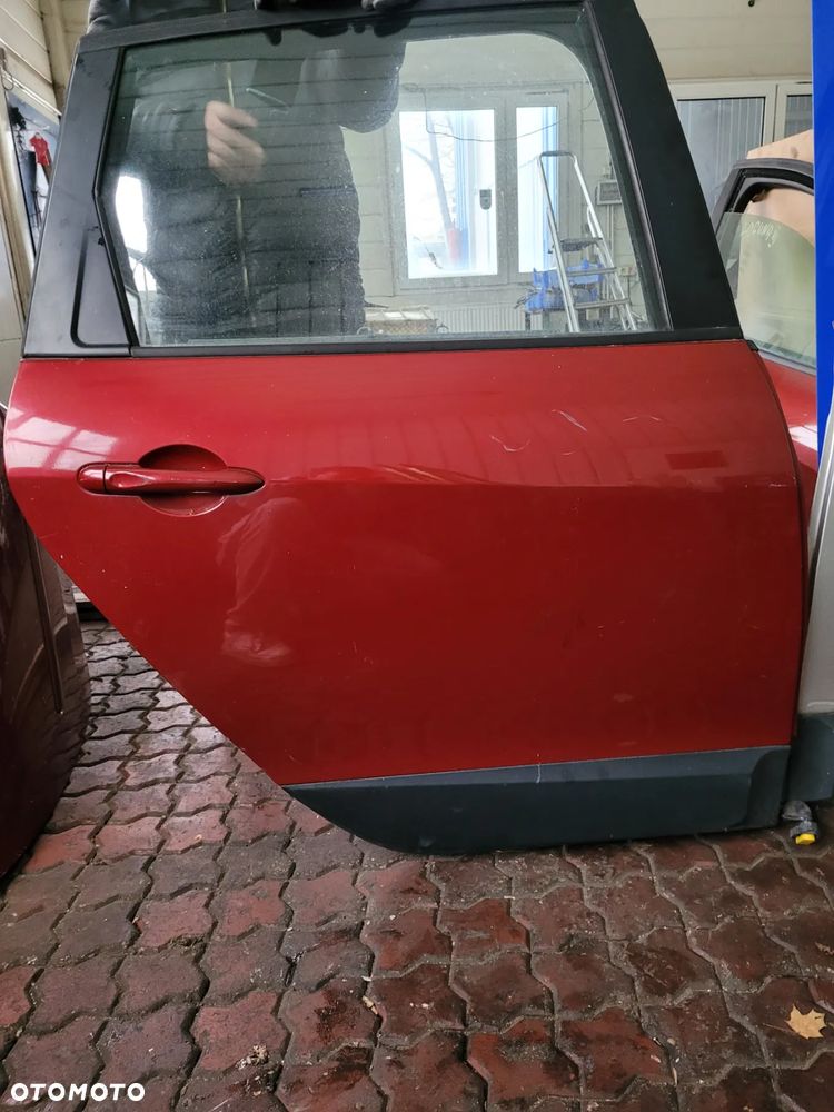 DRZWI LEWY PRZÓD LEWY PRAWY TYŁ RENAULT SCENIC III  3 SREBRNE BIAŁE - 2