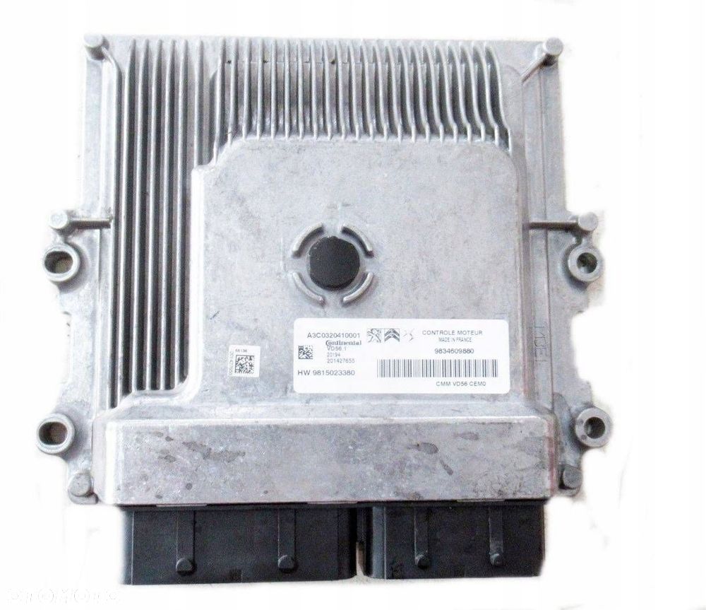 CITOREN C3 III LIFT 1.2 MODUŁ STEROWNIK ECU A3C0320410001 - 2