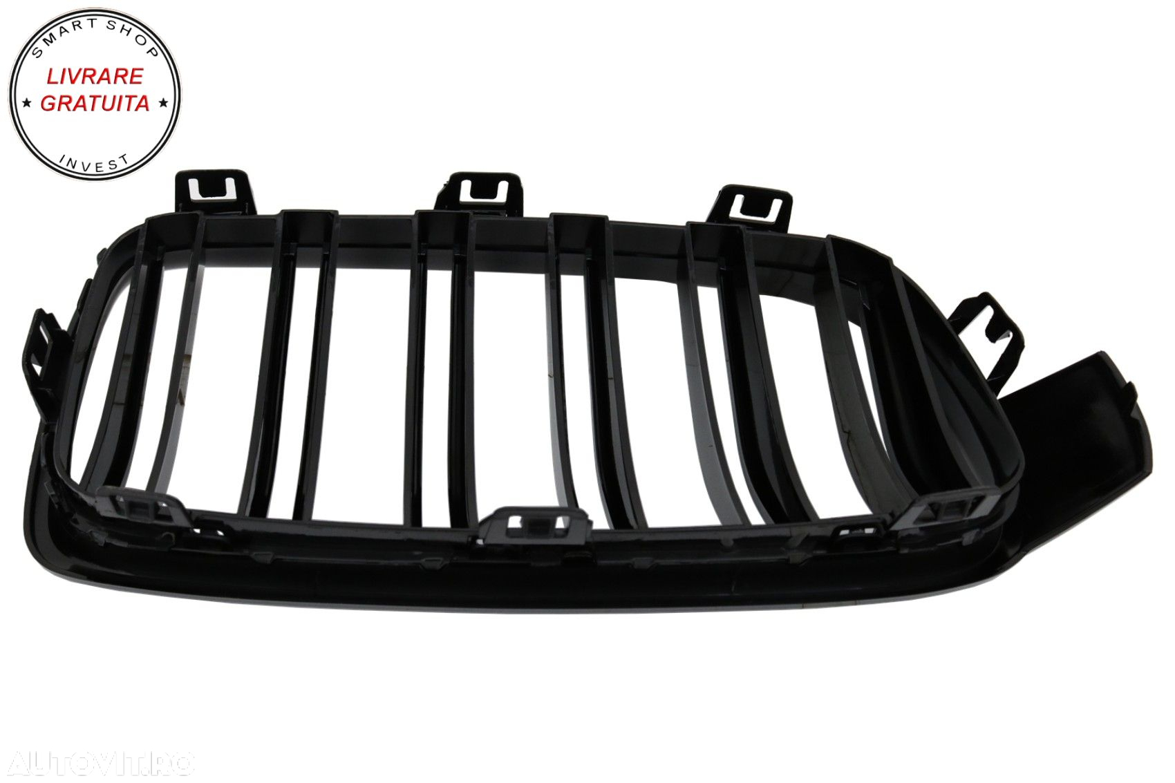 Grile Centrale BMW Seria 3 F30 (2011+) Piano Black M Design- livrare gratuita - 5