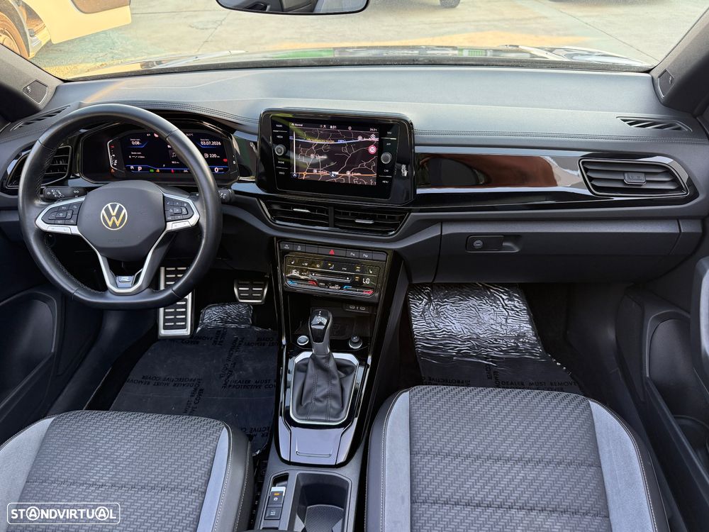 VW T-Roc Cabrio 1.5 TSI OPF DSG R-Line Edition Black - 28