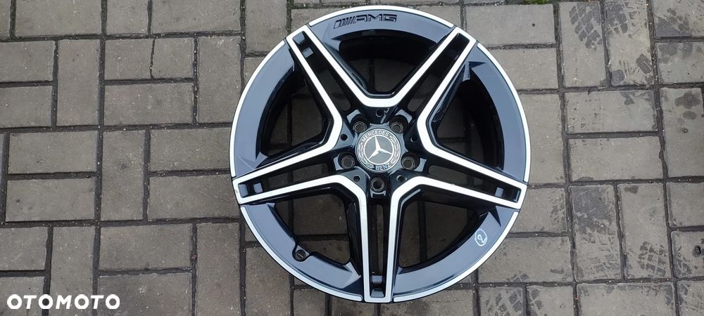 FELGI ALUMINIOWE 5x112 AMG 8jx18 CALI ET40 fi 66.6 MERCEDES C E CLA CLS VKLASA VITO GLA KOMPLET 4 SZTUKI - 5