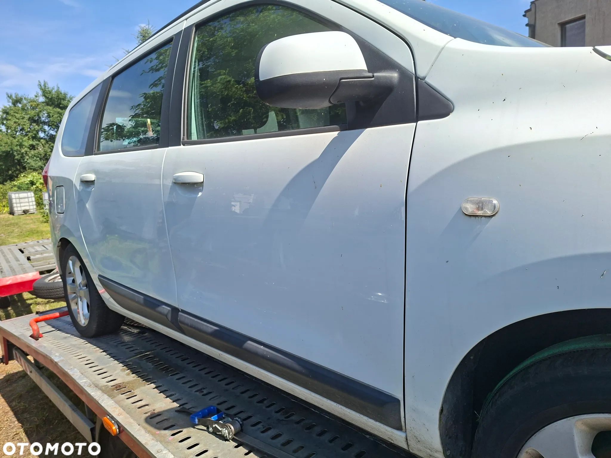dacia lodgy logan 2016r drzwi prawe przód lewe tył d389  poznan - 1