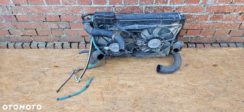 TOYOTA COROLLA VERSO II 2 2.2 D-CAT 177 KM 2ADFHV komplet chłodnic z wentylatorem chłodnica wody klimatyzacji wentylator chłodnicy - 6