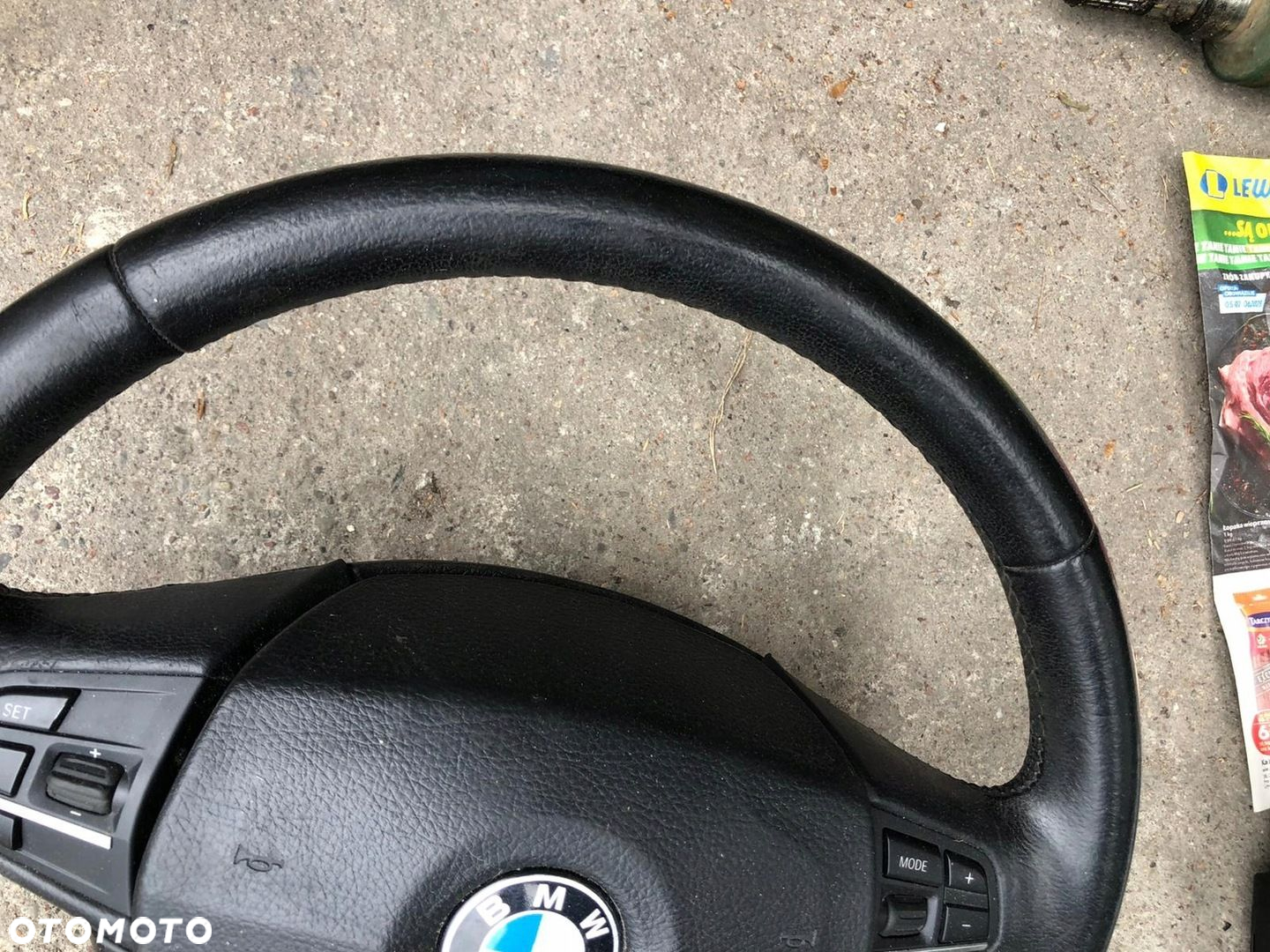 BMW 5 F01 F07 F10 F11 KIEROWNICA Z AIRBAGIEM SKORA - 4