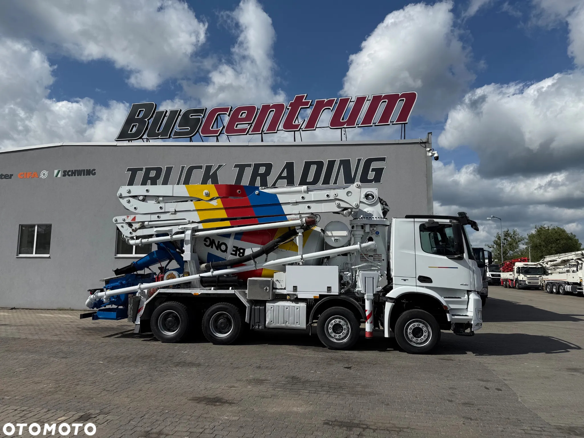 Mercedes-Benz Arocs 4151 Putzmeister 28-4 m / 125mm - 2