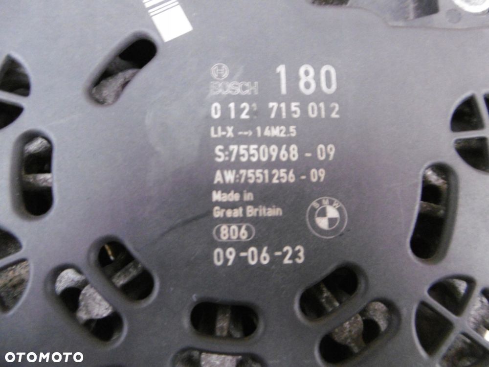 alternator bmw e90 e91 e92 e93 e60 e61 2.5 3.0 n53 n53b25 n53b30 - 3