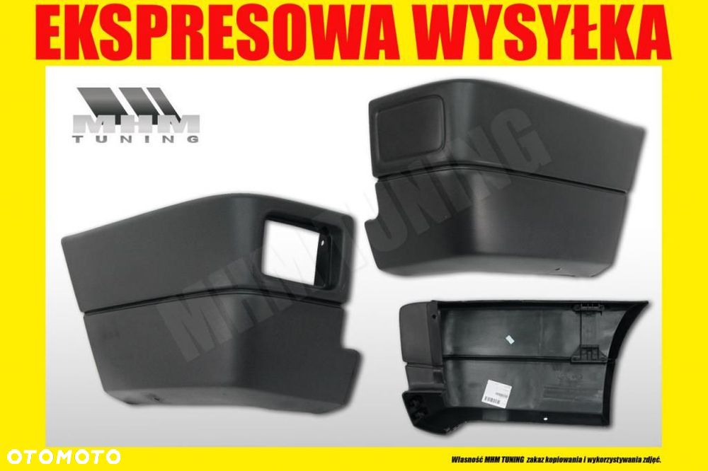 ZDERZAK TYL ROG NAROZNIK VW T4 TRANSPORTER 90-03 - 2