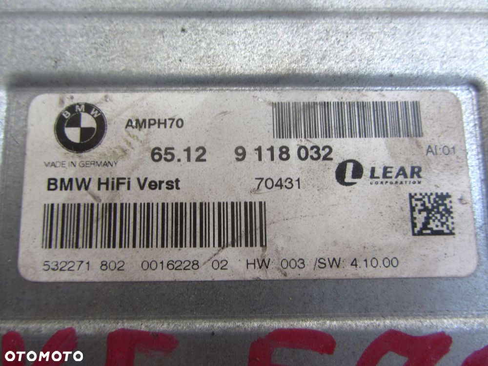wzmacniacz hifi bmw ex5 e70 x6 e71 9118032 - 2