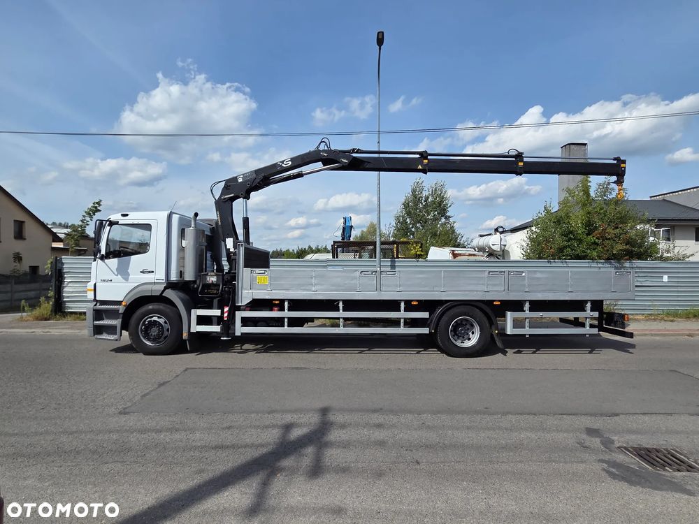 Mercedes-Benz AXOR 1824L // HDS HIAB 122 // DŹWIG ŻURAW KRAN CRANE // TYŁ PODUSZKI // MOŻLIWA PRZEBUDOWA NA LAWETA AUTOLAWETA - 3