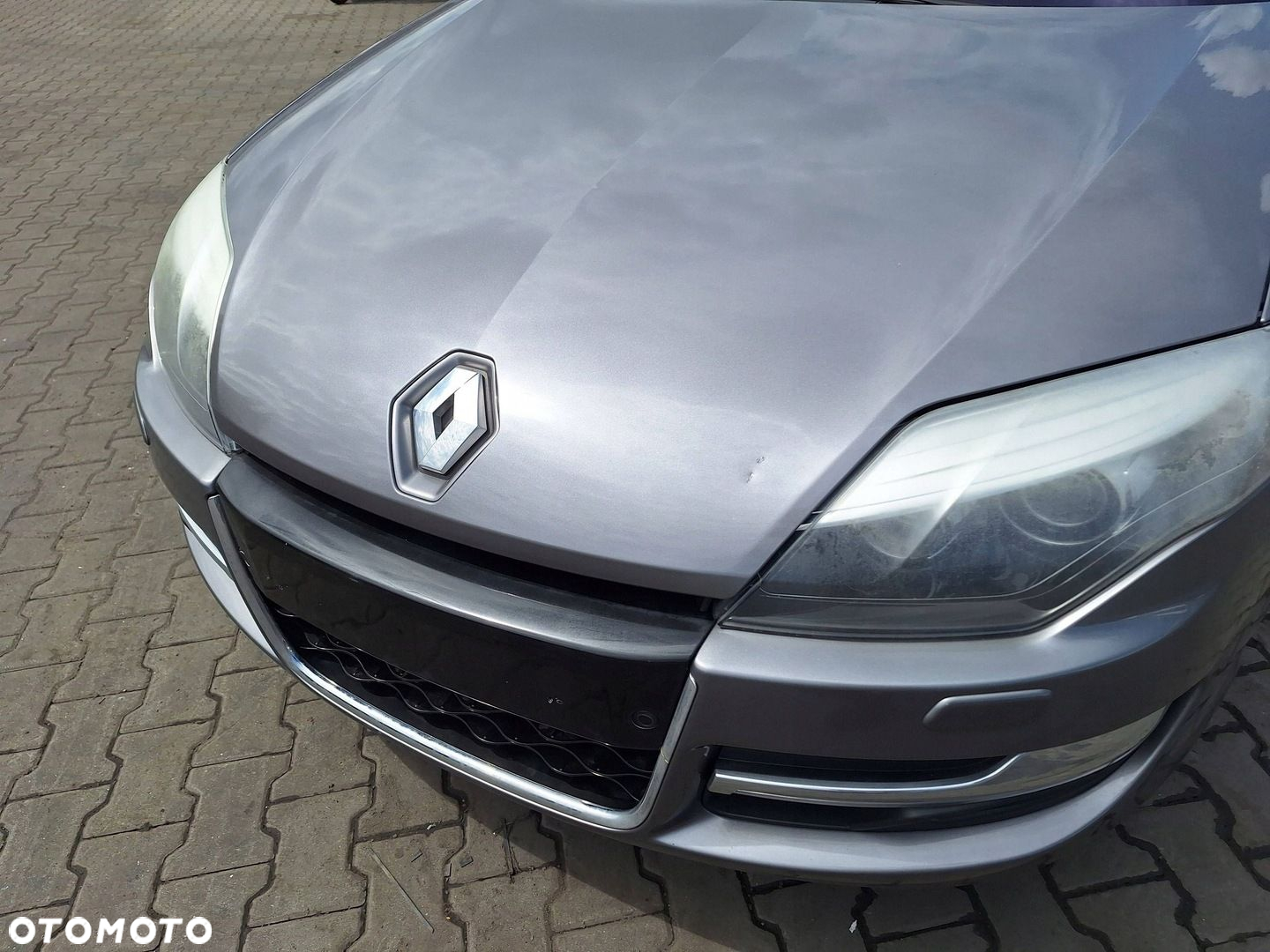 Renault Laguna 3 III LIFT 13- ZDERZAK PRZÓD TEKNG BIXENON LED MASKA ZESTAW - 13