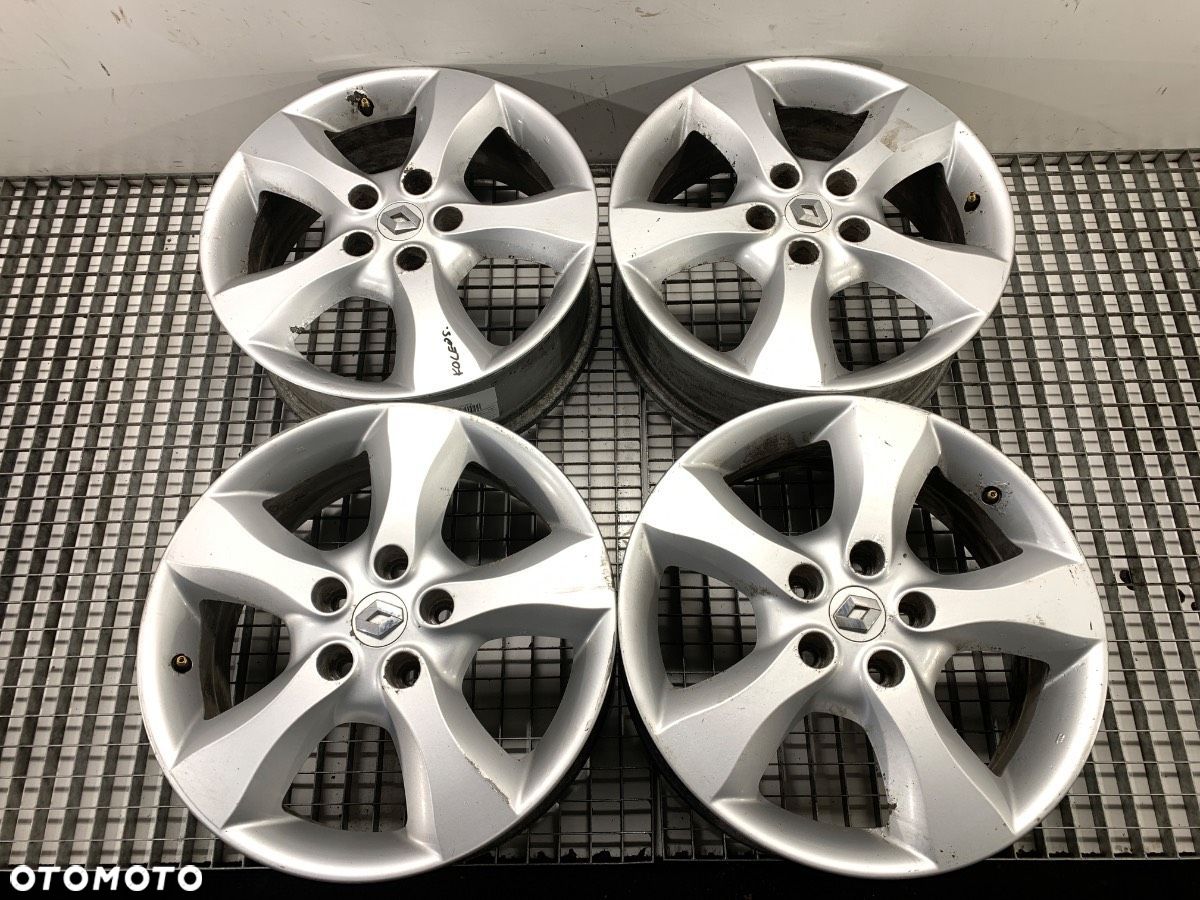 FELGI ALUMINIOWE KOMPLET 17 5x114,3 6,5j et 40 - 1000.00 PLN -    RENAULT KOLEOS - 1