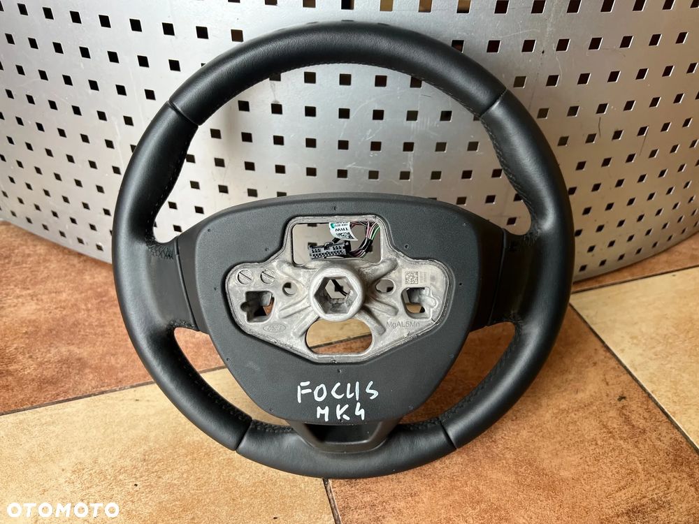 KIEROWNICA MULTIFUNKCYJNA SKÓRA FORD FOCUS MK4 SUPER STAN 2018 - - 4
