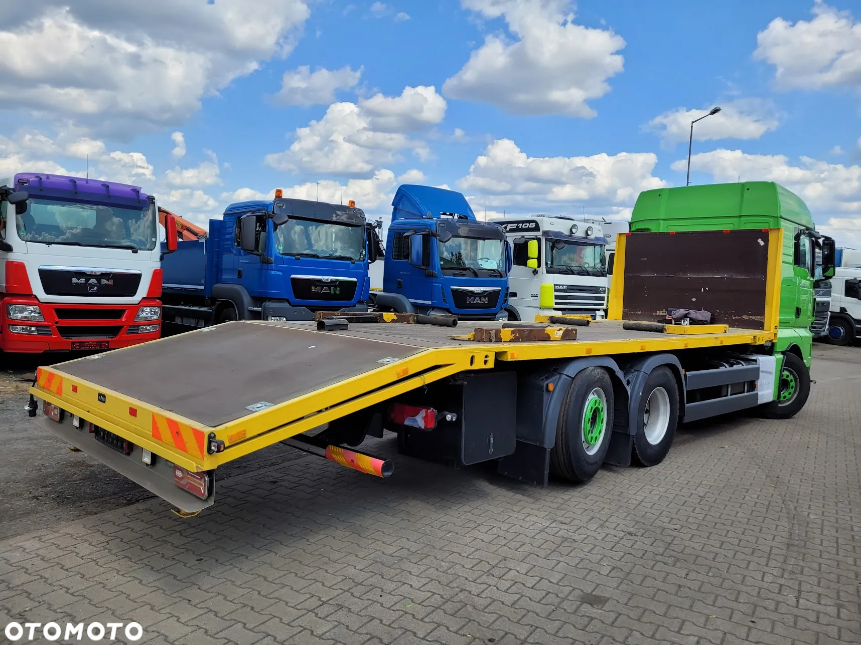 MAN Man TGS ;TGX - pomoc drogowa * laweta * najazd * transport maszyn * 6x2 - 7