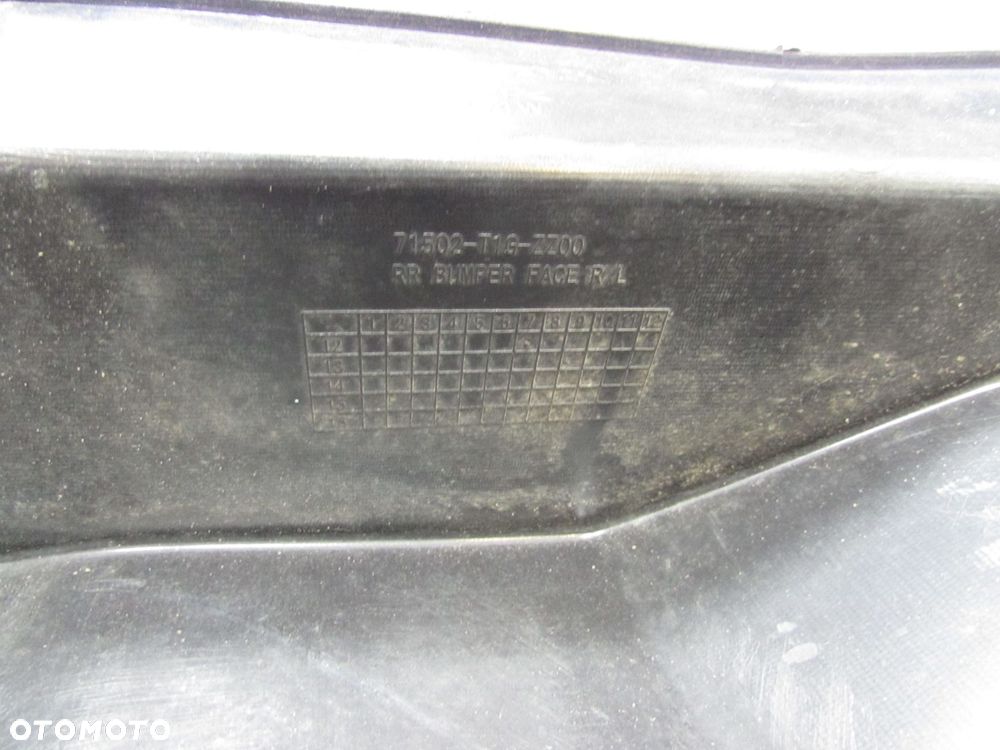 HONDA CR-V CRV IV 12-15 ZDERZAK TYL PDC LAMPAMI B570M 71502-T1G-ZZ00 - 15