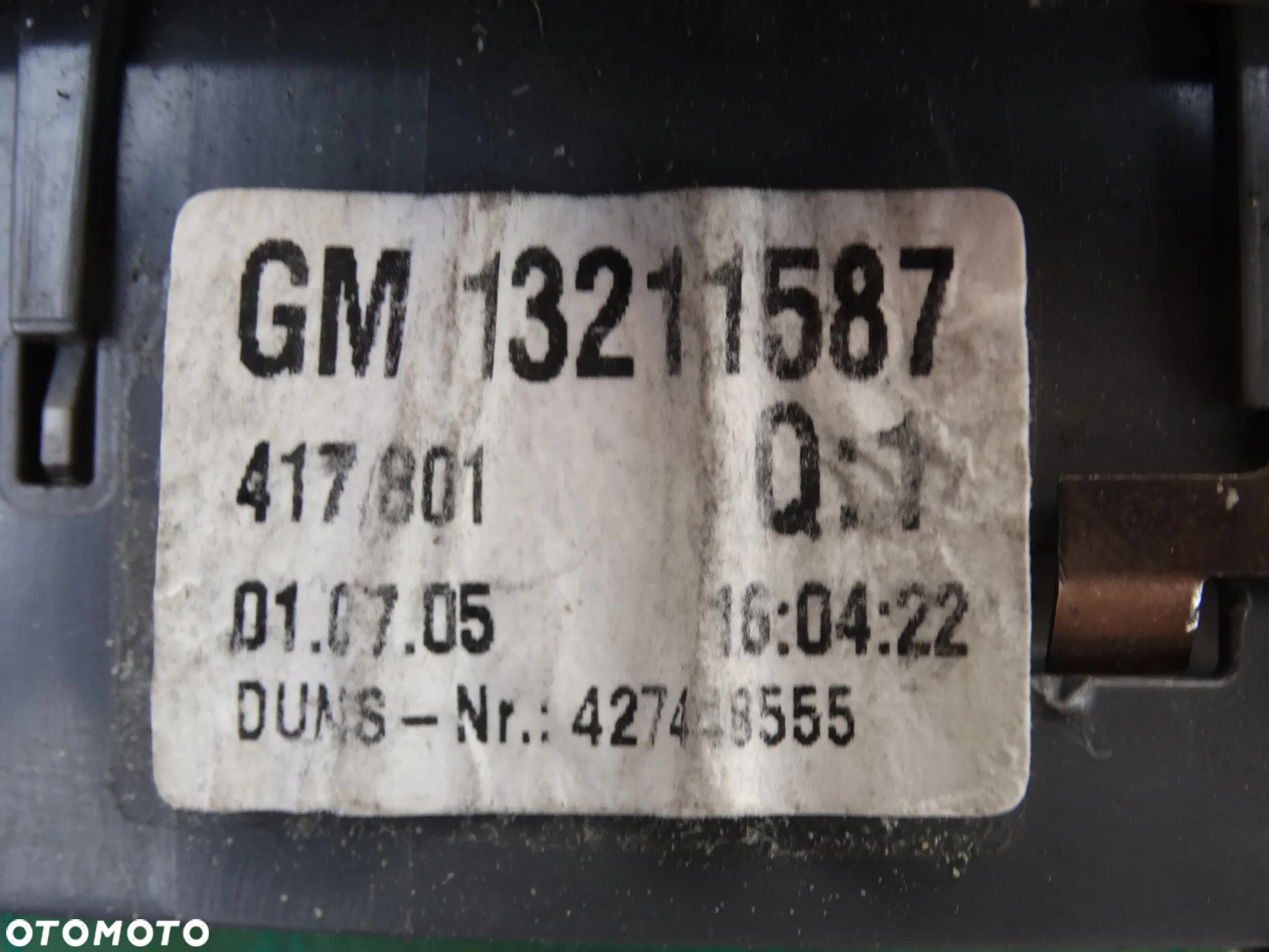 TRZECIE ŚWIATŁO STOP KLAPY 13211587 OPEL ZAFIRA B F-VAT - 3