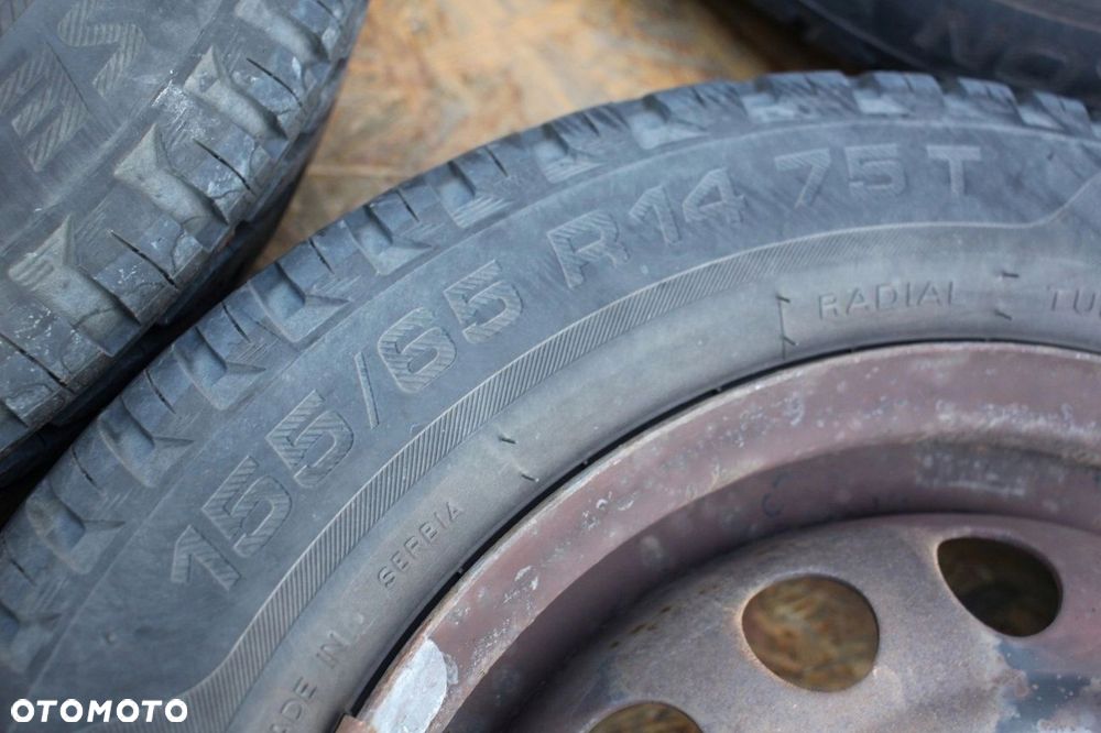 Koła felgi 14" TOYOTA AYGO PEUGEOT 107 CITROEN C1 4x100 ładne opony - 9