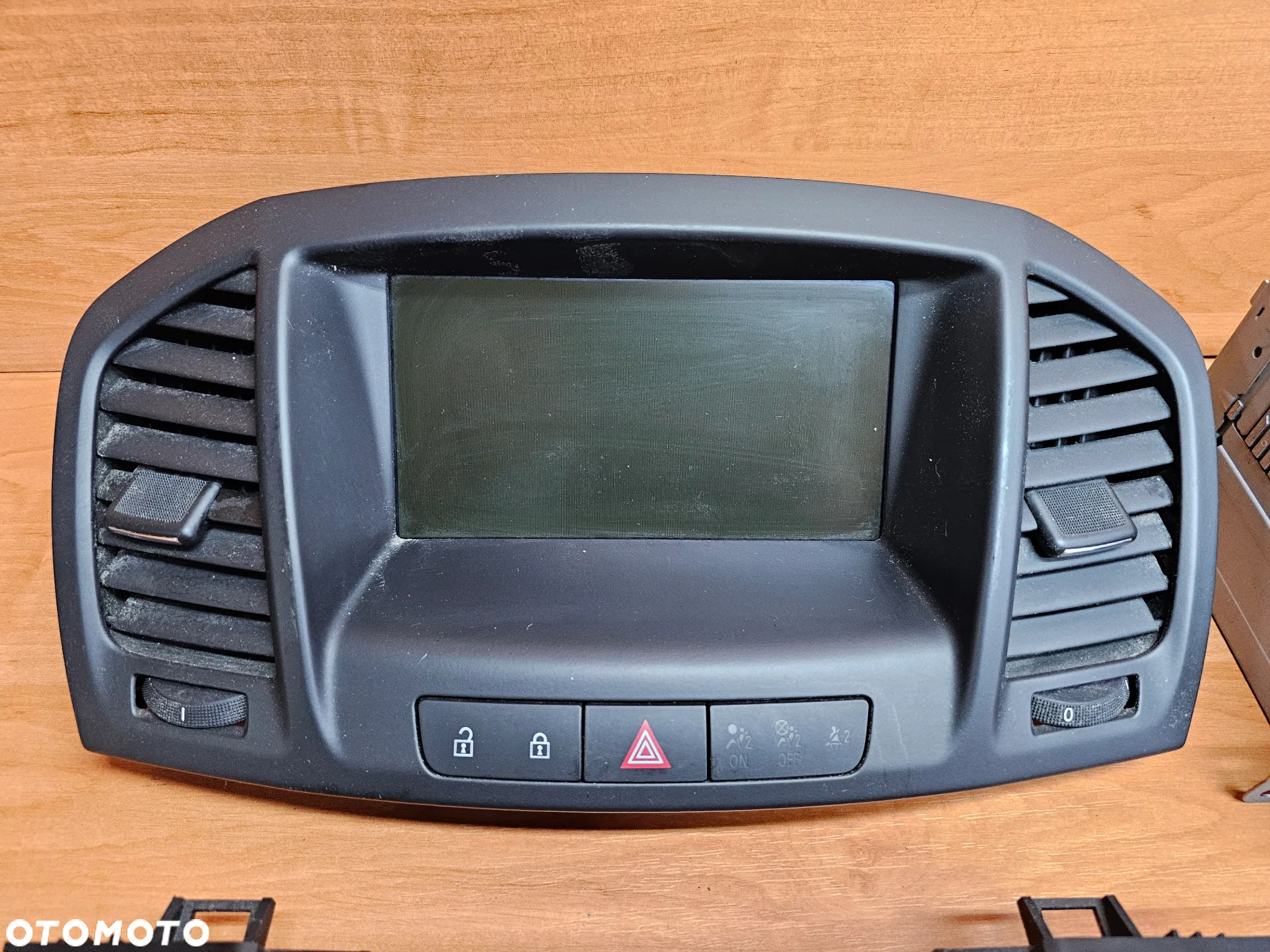 RADIO NAWIGACJA KOLOROWA OPEL INSIGNIA A DVD 800 NAVI CZARNA KOMPLET PRZED LIFT - 2
