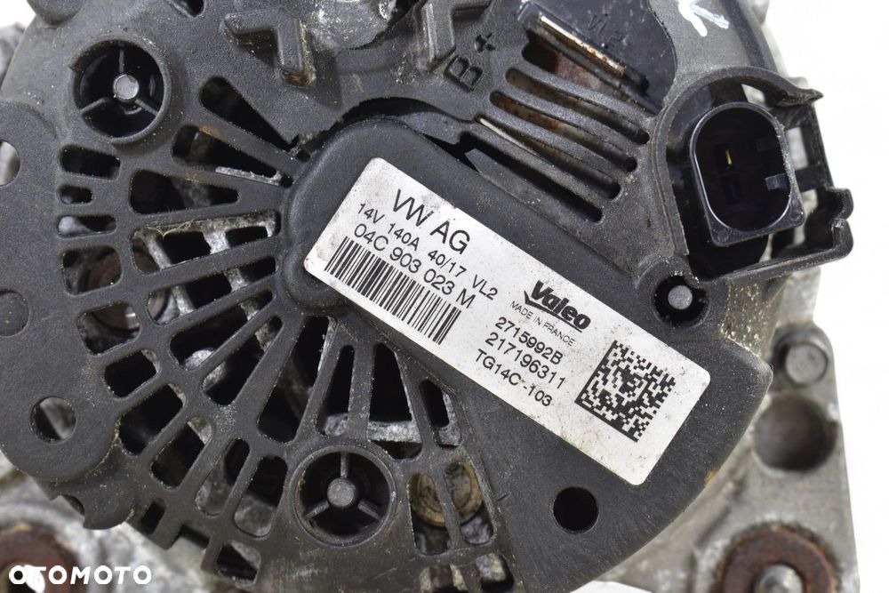 Alternator AUDI A3 8V SEAT IBIZA IV VW PASSAT B8 1.4 TSI 04C903023M - 8