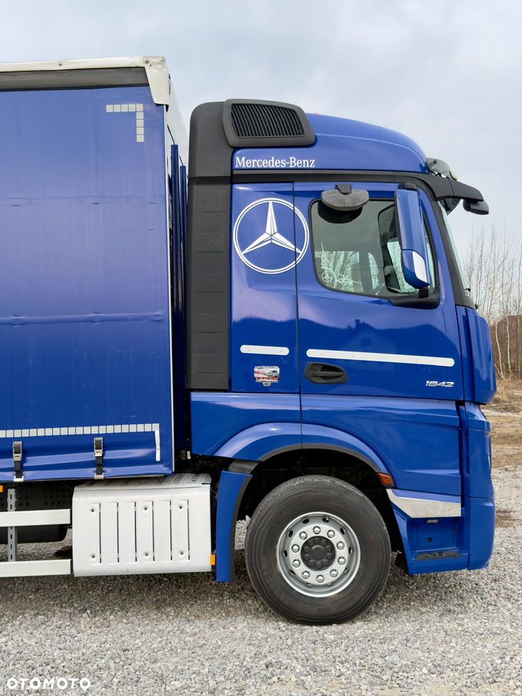Mercedes-Benz ACTROS 1842 / 1845 / FIRANKA / ZSUWANY DACH / WINDA / SILNIK 13L / 18 EUROPALET / AUTOMAT / Z NIEMIEC / 2015 / PRZEBIEG 460 TYŚ KM - 8