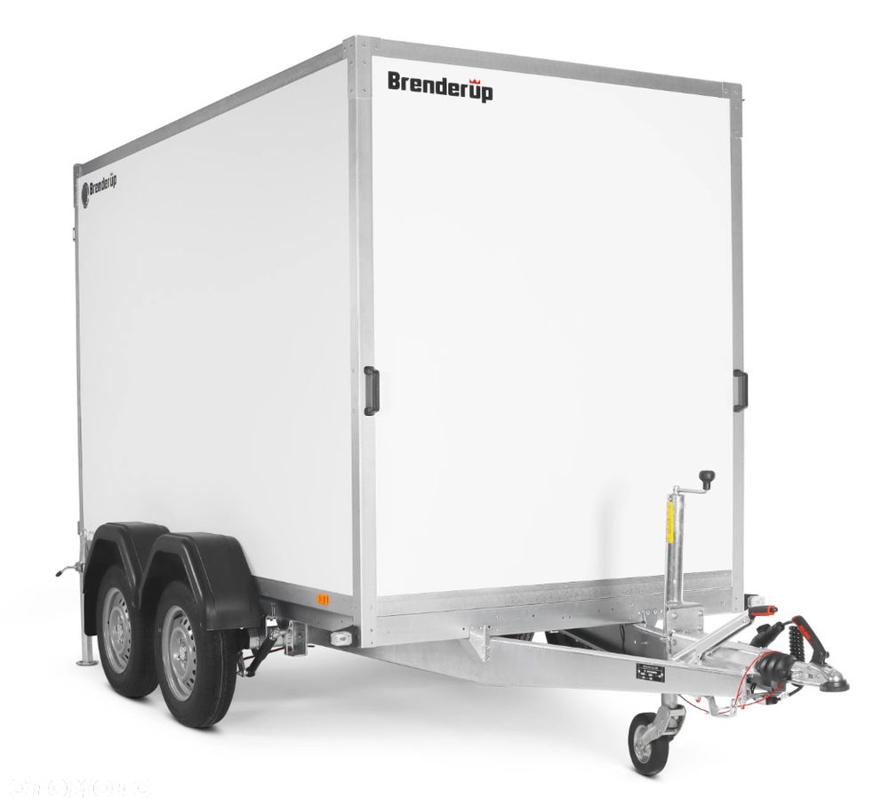 Brenderup Przyczepa CARGO CD300 TBD furgon z DRZWIAMI  300x155x185cm z hamulcem 2000kg - 11