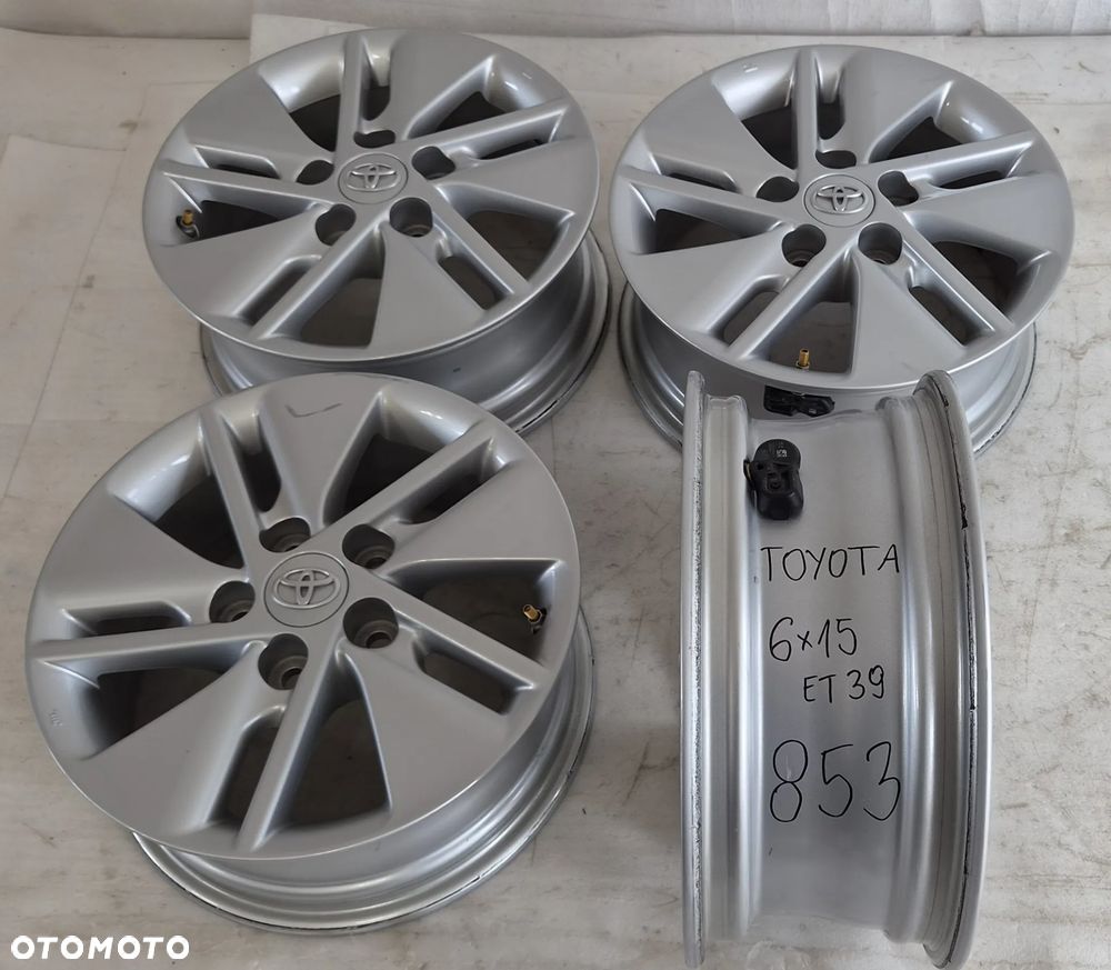 FELGI TOYOTA AURIS II 6X15 ET39 5X114,3 60,1 - 14